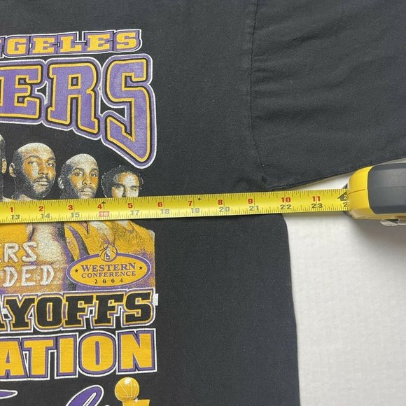 Vintage Los Angeles Lakers Reloaded tee 2004 Y2K Shaq Kobe Size XL - Picture 6 of 8